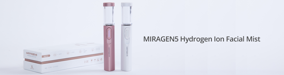 miragen5 hydrogen lon facial mist